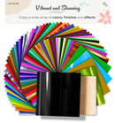 DECO65 Chrome Black Permanent Craft Film-5