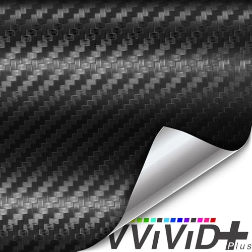 VViViD+ Ultra Matte 3D Dry Black Carbon Fiber