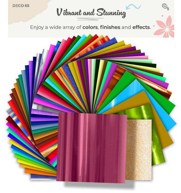 DECO65 Chrome Pink Permanent Craft Film
