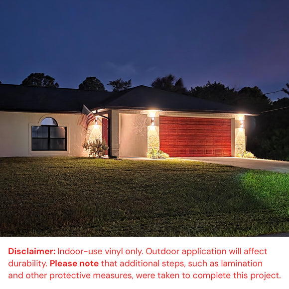 VViViD Red Ash Wood Architectural Film