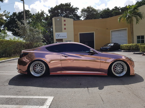 VVIVID+ Conform Chrome Rose Gold - The VViViD Vinyl Wrap Shop