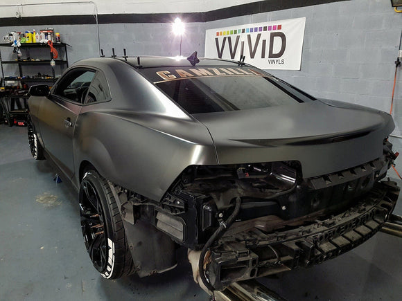 VViViD+ Satin Chrome Black Rust - The VViViD Vinyl Wrap Shop