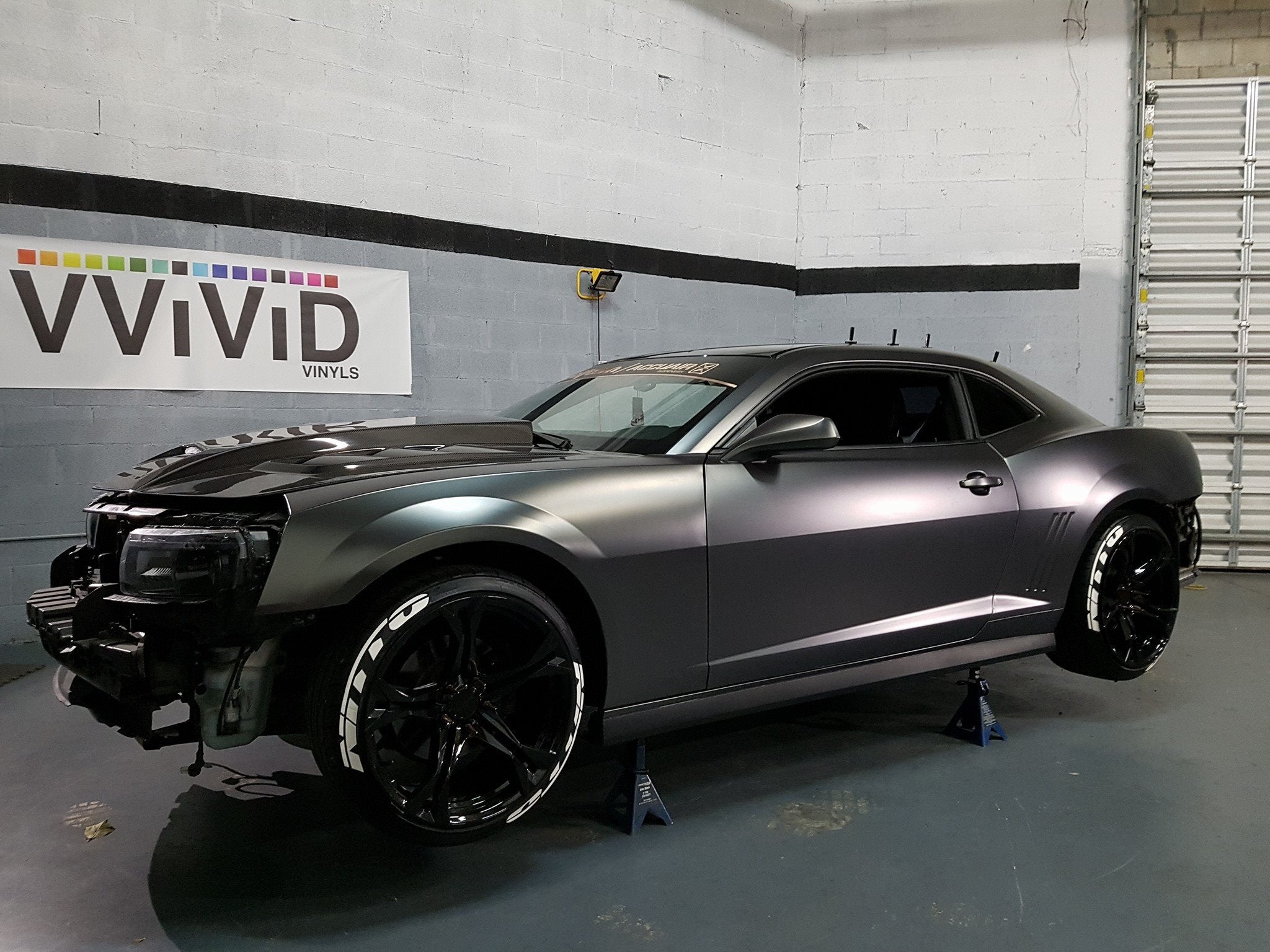 VViViD+ Satin Chrome Black Rust Vinyl Wrap | The VViViD Shop