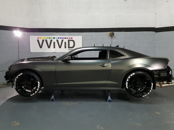 VViViD+ Satin Chrome Black Rust - The VViViD Vinyl Wrap Shop