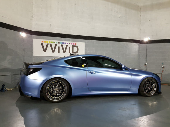VViViD+ Satin ICE Chrome - The VViViD Vinyl Wrap Shop