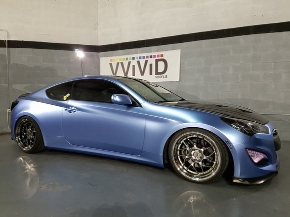 VViViD+ Satin ICE Chrome - The VViViD Vinyl Wrap Shop