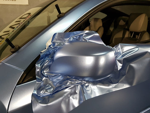 VViViD+ Satin ICE Chrome - The VViViD Vinyl Wrap Shop
