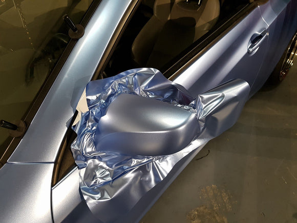 VViViD+ Satin ICE Chrome - The VViViD Vinyl Wrap Shop