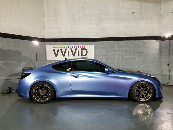 VViViD+ Satin ICE Chrome - The VViViD Vinyl Wrap Shop