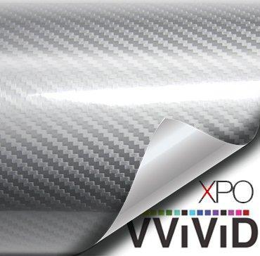  VViViD XPO Black Carbon Fiber Car Wrap Vinyl Roll