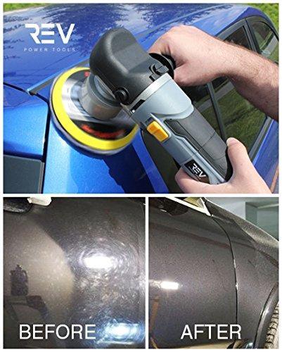 REV 6" Random Orbital Polisher and Sander Power Kit (MCF) - The VViViD Vinyl Wrap Shop