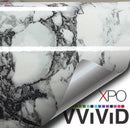 White Black-Veined Marble Vinyl - The VViViD Vinyl Wrap Shop