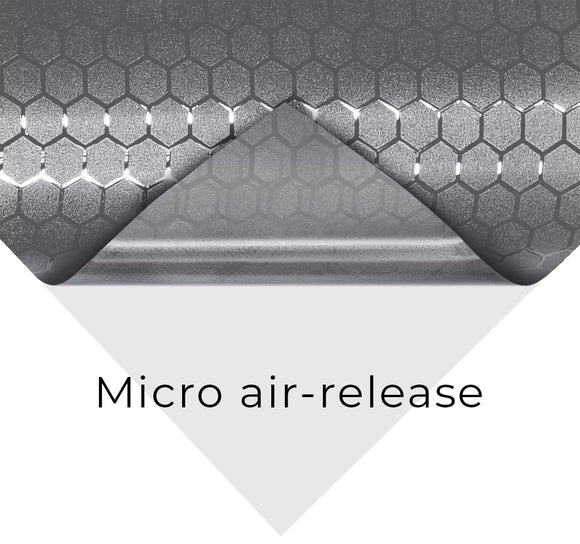 HEX+ Matte Smoke Honeycomb - Tail Light Air-tint® - The VViViD Vinyl Wrap Shop