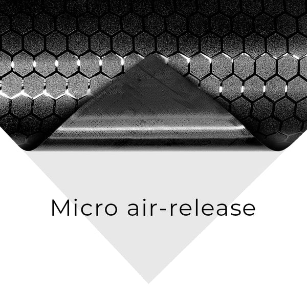 VViViD+ Honeycomb Black (Medium) - The VViViD Vinyl Wrap Shop