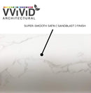 VViViD Carrara White Marble Matte Architectural Film - The VViViD Vinyl Wrap Shop
