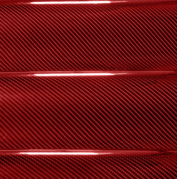 Epoxy Demon Red Gloss Carbon (Interior Use) - The VViViD Vinyl Wrap Shop