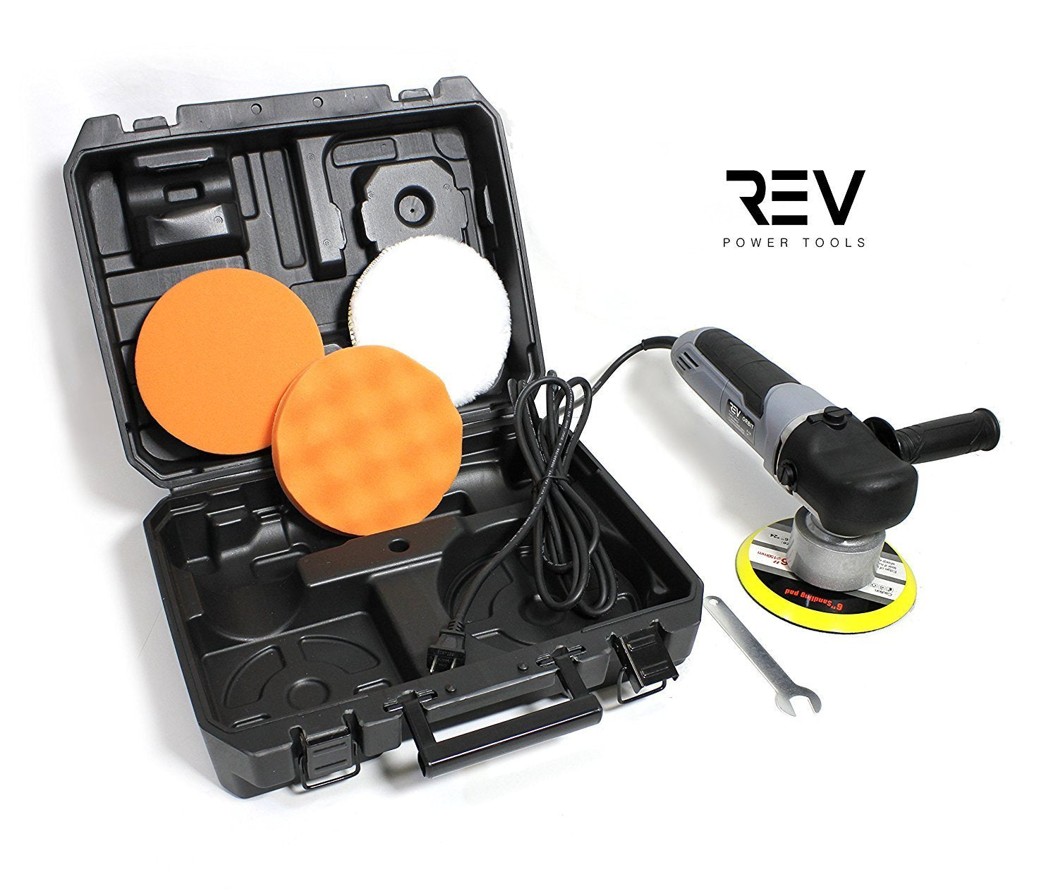 REV 6" Random Orbital Polisher and Sander Power Kit (MCF) - The VViViD Vinyl Wrap Shop