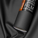 Bycast65 Black Matte Buffed Full-Grain Pattern Faux Leather Marine Vinyl Fabric - The VViViD Vinyl Wrap Shop