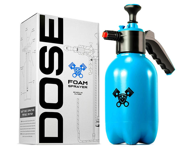 DOSE 2 Litre Portable Pump Pressurized Foam Sprayer (MCF) - The VViViD Vinyl Wrap Shop