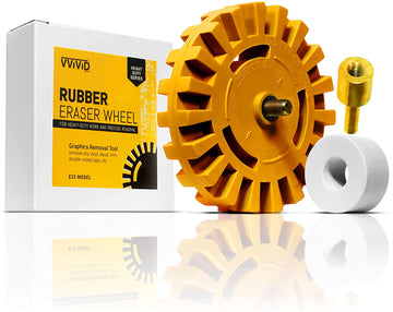 Heavy Duty Thin Series Rubber Eraser - Graphics & Adhesive removal (MCF) - The VViViD Vinyl Wrap Shop