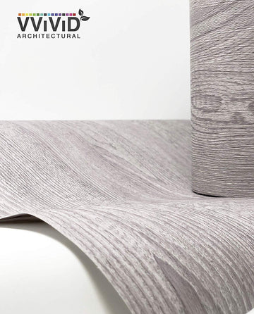 VViViD Vintage Light Grey Wood Architectural Film - The VViViD Vinyl Wrap Shop