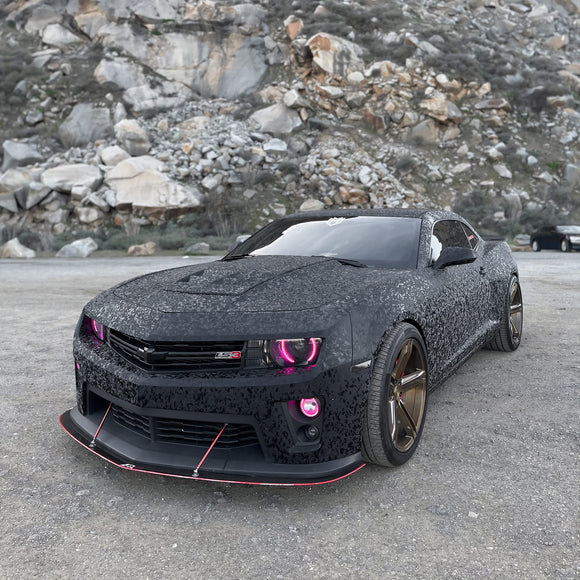 VVIVID+ Black Forged Carbon (Confetti) - The VViViD Vinyl Wrap Shop
