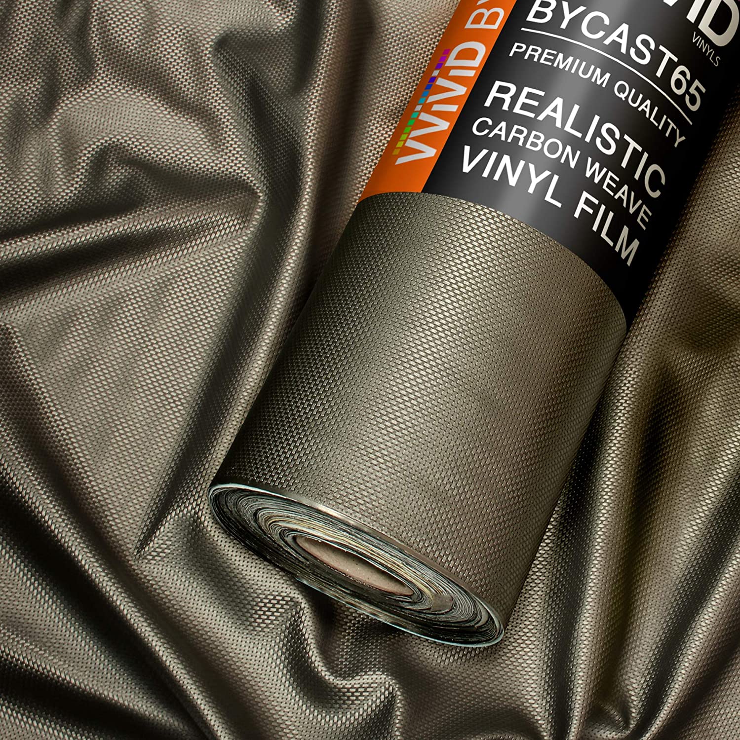 VViViD Silver Weatherproof Faux Leather Finish Marine Vinyl Fabric (10ft x  54)