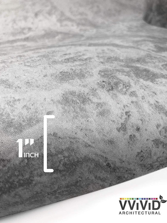 VViViD Grey Concrete Architectural Film - The VViViD Vinyl Wrap Shop