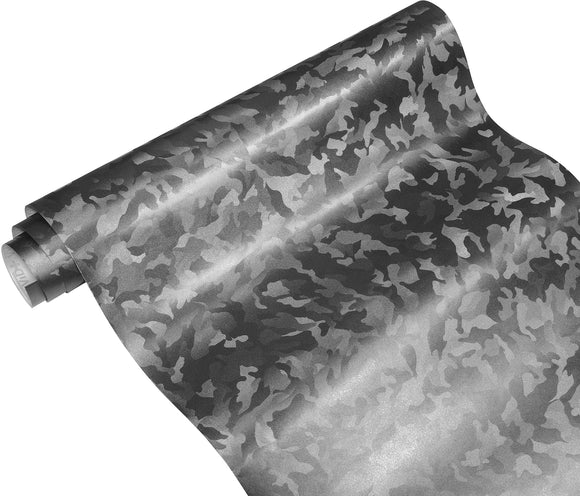 VViViD+ Ghost Metal Dark Grey Stealth Camo - The VViViD Vinyl Wrap Shop