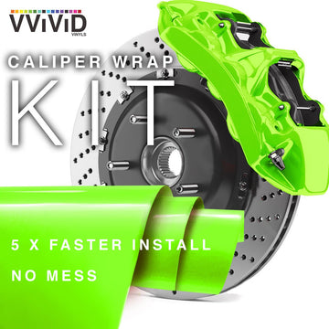 VViViD Atomic Lime Green Enamel Caliper Vinyl Wrap (Ithaca Verde) - The VViViD Vinyl Wrap Shop