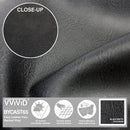 Bycast65 Black Matte Top-Grain Pattern Faux Leather Marine Vinyl Fabric - The VViViD Vinyl Wrap Shop
