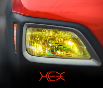 BIO HEX+ Micro Yellow Air-tint® Headlight Tint - The VViViD Vinyl Wrap Shop