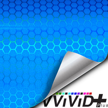 BIO HEX+ Micro Blue Air-tint® Headlight Tint - The VViViD Vinyl Wrap Shop