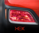BIO HEX+ Micro Red Air-tint® Headlight Tint - The VViViD Vinyl Wrap Shop