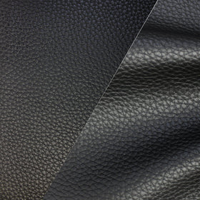 VVIVID+ Black Fine Leather (Soft Touch) Self-Adhesive Vinyl wrap (60 Inch x  17.5 Inch)