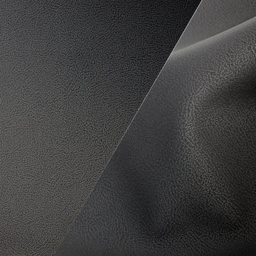 Bycast65 Black Matte Buffed Full-Grain Pattern Faux Leather Marine Vinyl Fabric - The VViViD Vinyl Wrap Shop