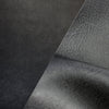 Bycast65 Black Matte Correct-Grain Pattern Faux Leather Marine Vinyl Fabric