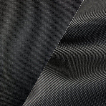 Bycast65 Black Mesh Pattern Faux Leather Marine Vinyl Fabric - The VViViD Vinyl Wrap Shop