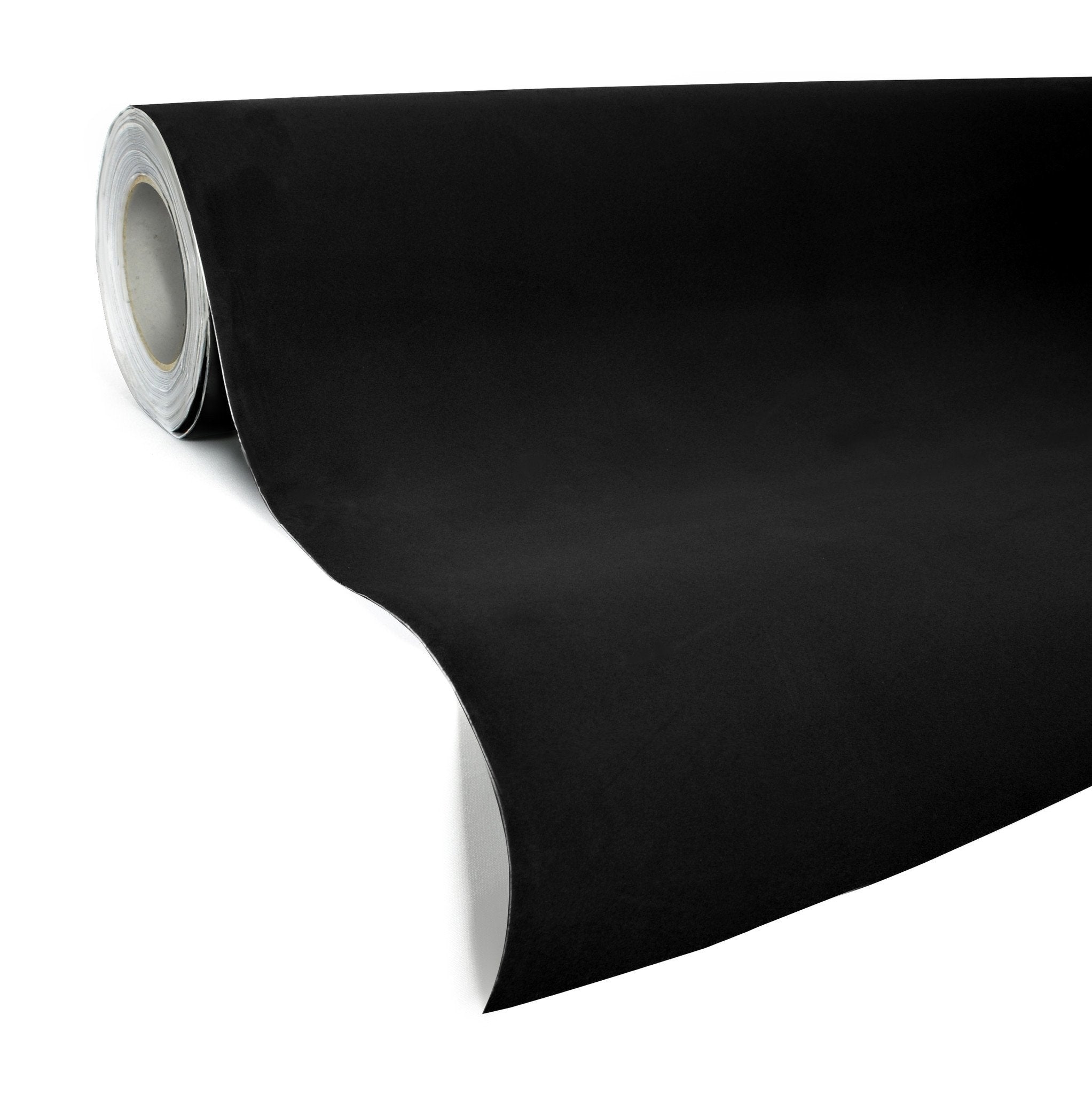 Velvet Cloth Self Adhesive Tape Roll Black for Car Door Rear Trunk