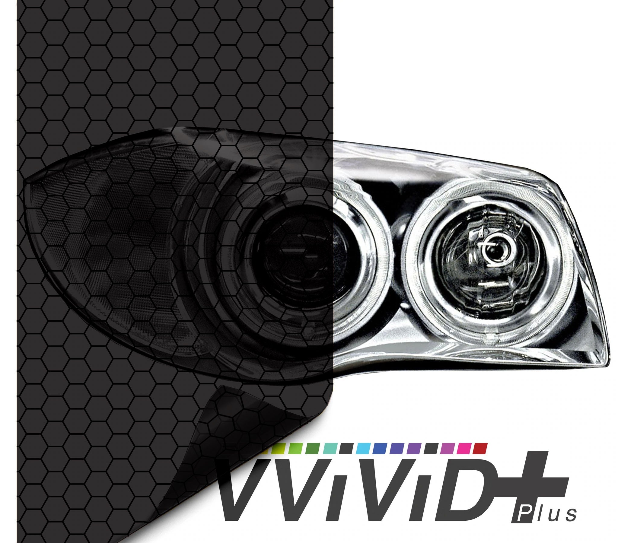 VViViD Air-Tint rollo de vinilo tintado para faros traseros color azul  zafiro