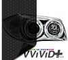 HEX+ Dark Smoke Air-tint® Headlight Tint - The VViViD Vinyl Wrap Shop