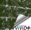 VViViD+ Army Green Forged Carbon - The VViViD Vinyl Wrap Shop