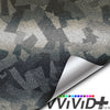 VViViD+ Ghost Metal Dark Grey Forged Carbon - The VViViD Vinyl Wrap Shop