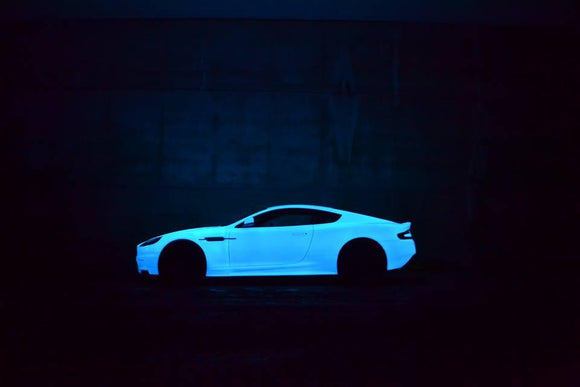 Glow In The Dark Blue - The VViViD Vinyl Wrap Shop
