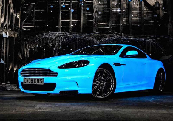 Glow In The Dark Blue - The VViViD Vinyl Wrap Shop