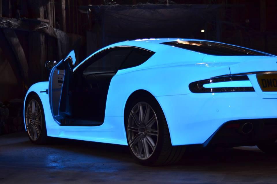 XPO Glow In The Dark Blue Vinyl Wrap | The VViViD Shop