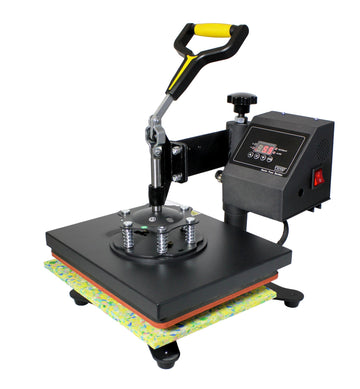 VViViD 10" x 12" Flat Garment Heat Transfer Press Machine w/Digital Readout Gauge (MCF) - The VViViD Vinyl Wrap Shop