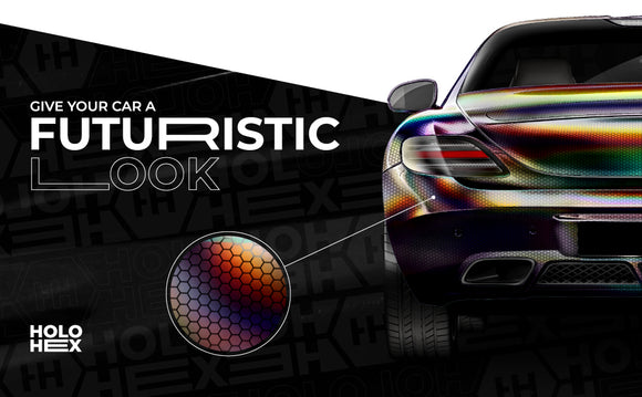VViViD+ HoloHex Chrome - The VViViD Vinyl Wrap Shop