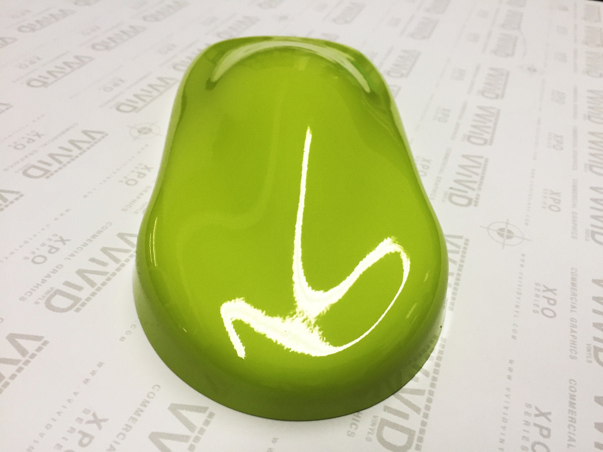 Gloss Viper Lime Green fluorescent vinyl wrap | The VViViD Shop