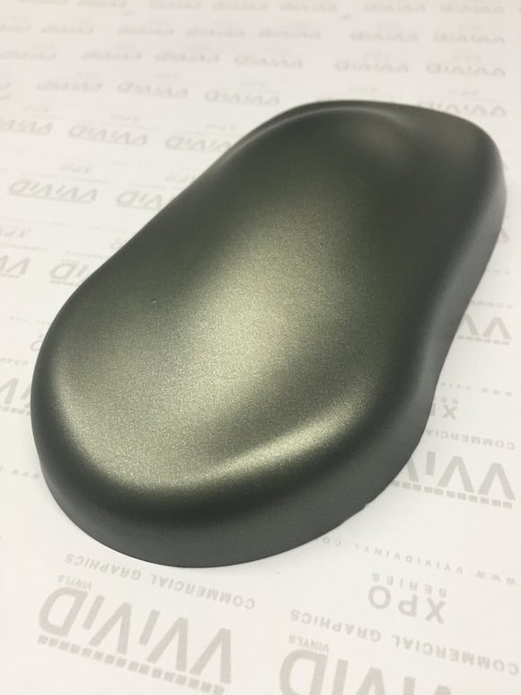 VViViD+ Matte Metallic Military Green (Ghost) - The VViViD Vinyl Wrap Shop